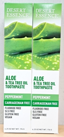 Desert Essence - Aloe & Tea Tree Oil - Peppermint
